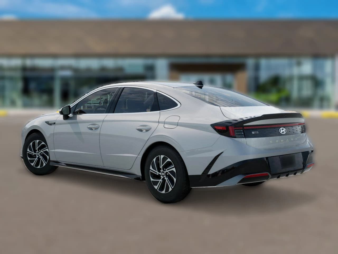 Hyundai Sonata Hybrid Blue FWD 2026 — side view