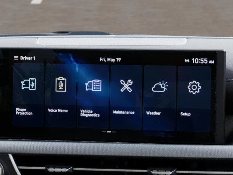 Hyundai Sonata Hybrid Blue FWD 2026 — side view