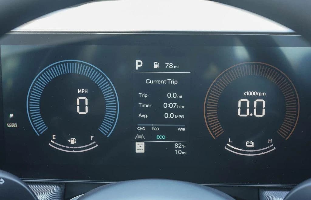 Hyundai Sonata Hybrid Blue FWD 2026 — side view