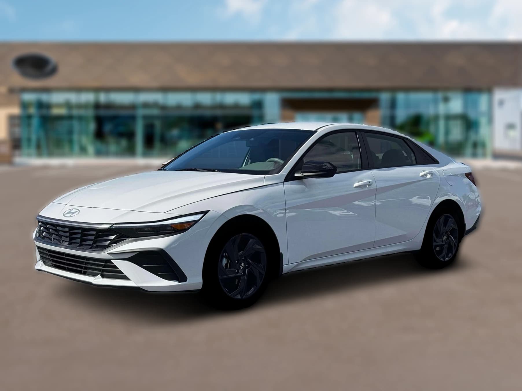 Hyundai Elantra SEL Sport Plus Sedan 2026 — side view
