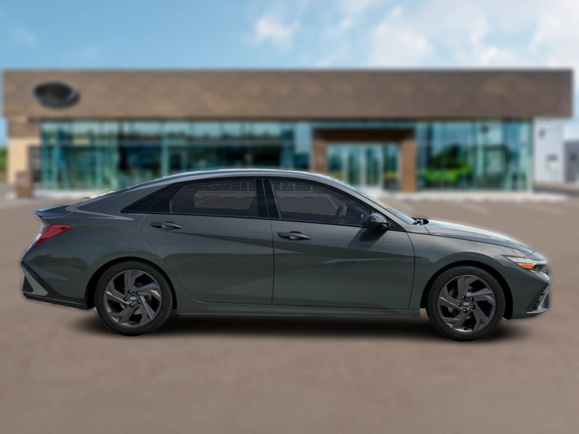Hyundai Elantra SEL Sport Plus Sedan 2026 — side view