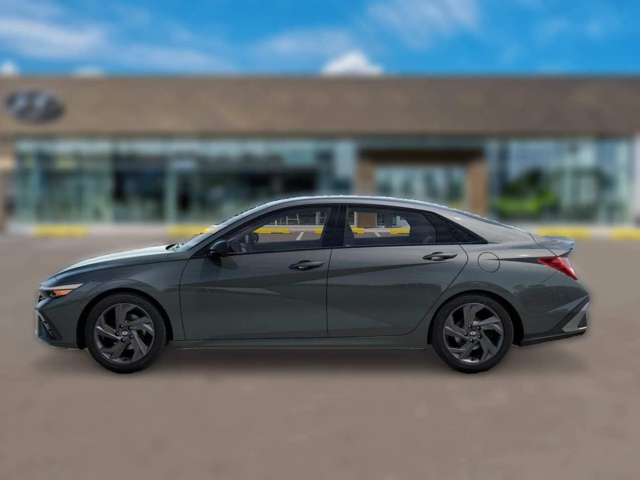 Hyundai Elantra SEL Sport Sedan 2026 — side view