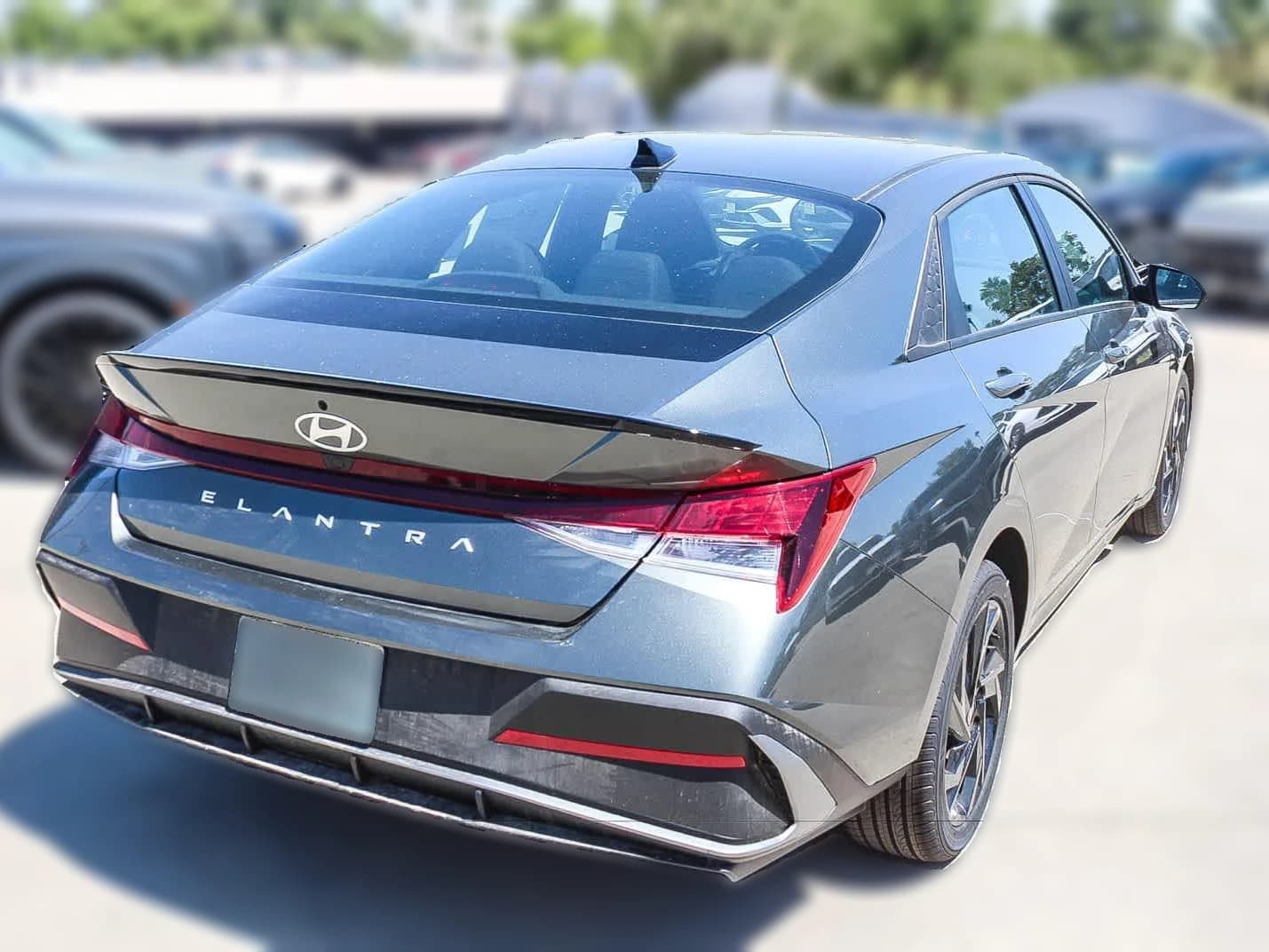 Hyundai Elantra SEL Sport Sedan 2026 — side view