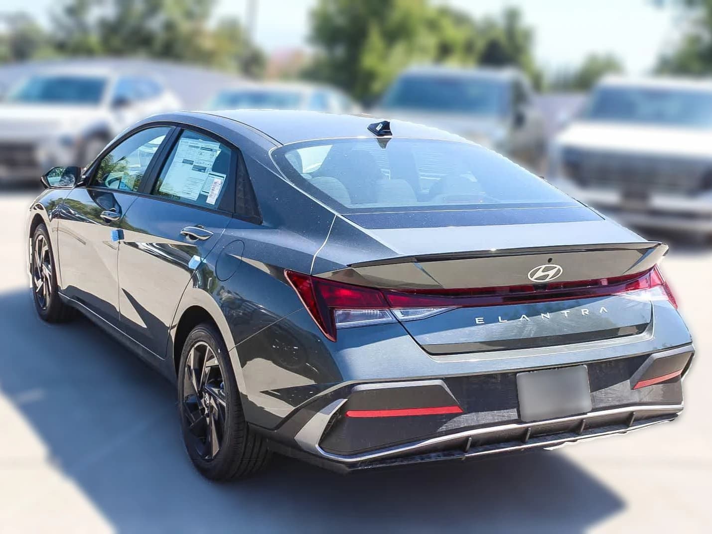 Hyundai Elantra SEL Sport Sedan 2026 — side view