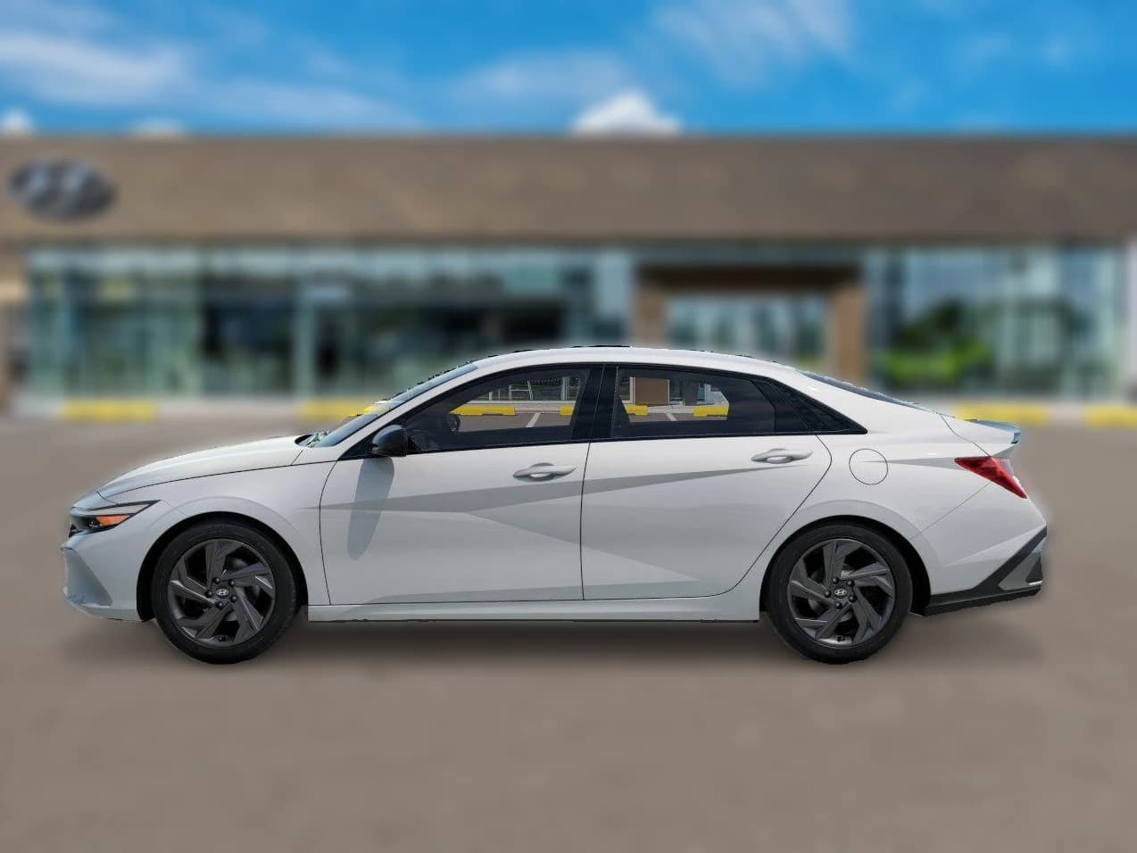 Hyundai Elantra SEL Sport Sedan 2026 — side view