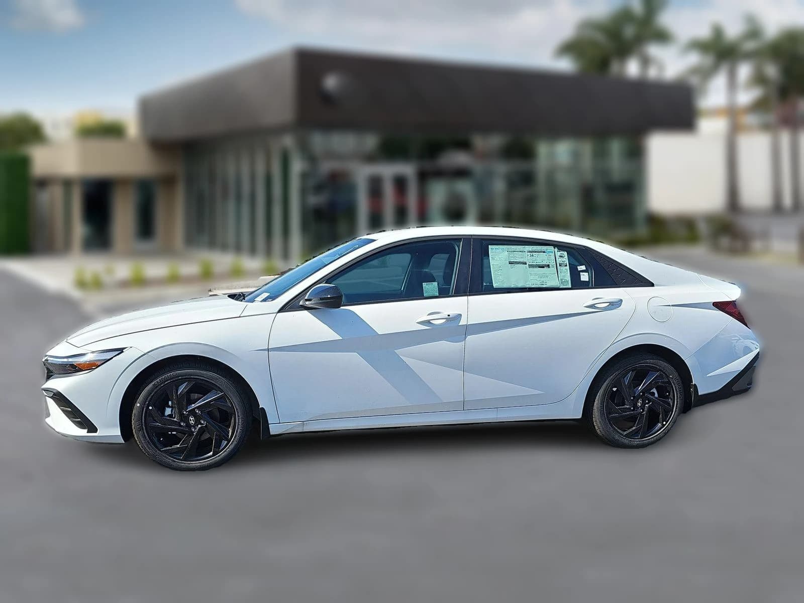 Hyundai Elantra SEL Sport Sedan 2026 — side view