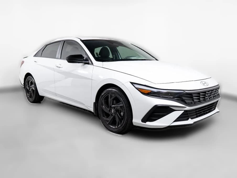 Hyundai Elantra Hybrid SEL Sport Sedan 2026 — side view