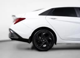 Hyundai Elantra Hybrid SEL Sport Sedan 2026 — side view
