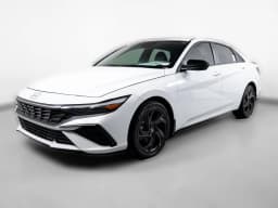 Hyundai Elantra Hybrid SEL Sport Sedan 2026 — side view