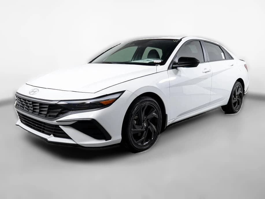 Hyundai Elantra Hybrid SEL Sport Sedan 2026 — side view