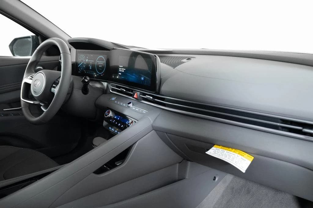 Hyundai Elantra Hybrid SEL Sport Sedan 2026 — side view