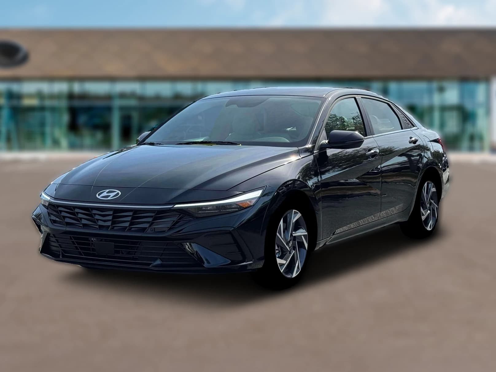 Hyundai Elantra Hybrid Limited Sedan 2026 — side view