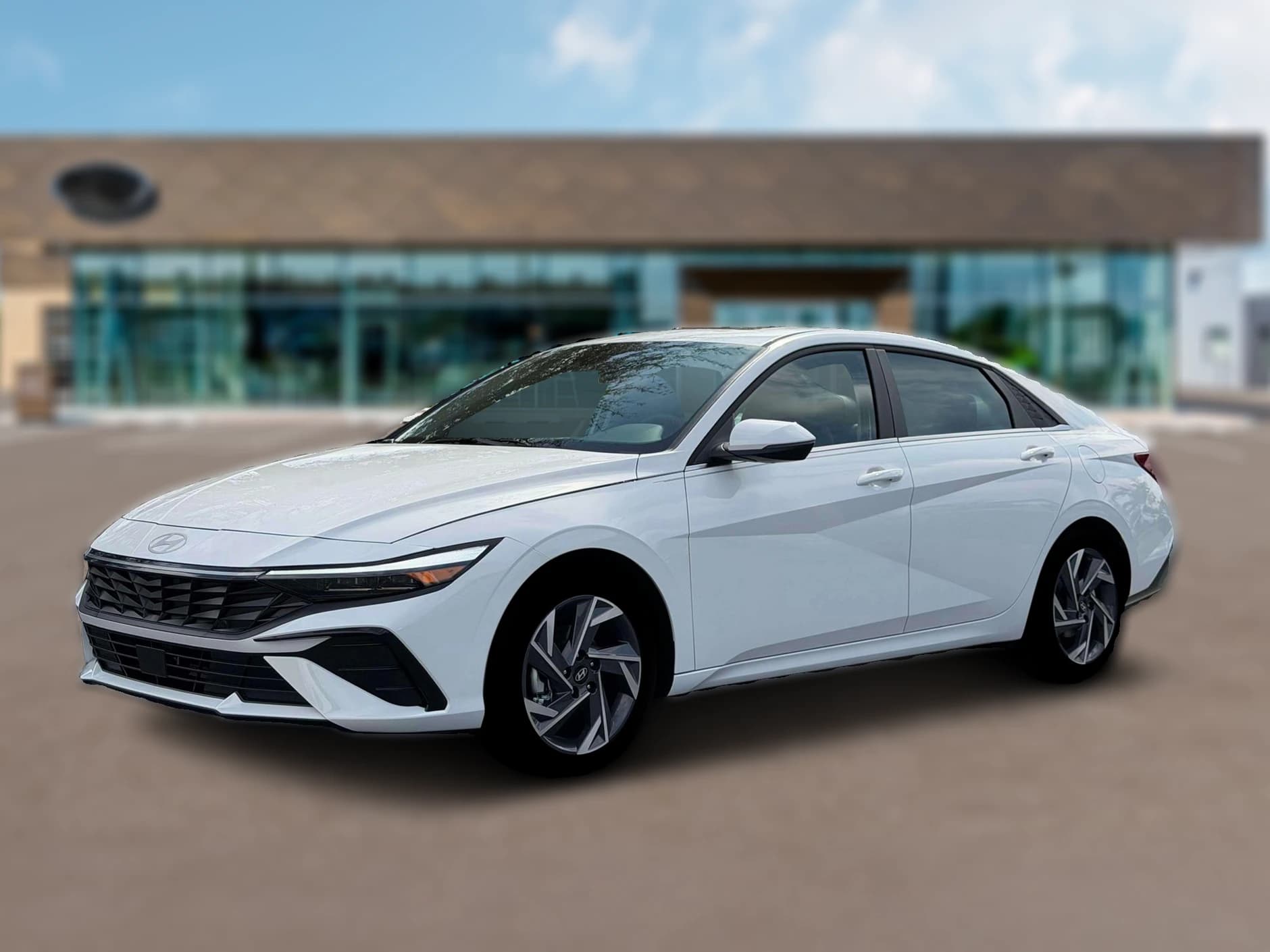 Hyundai Elantra Hybrid Limited Sedan 2026 — side view