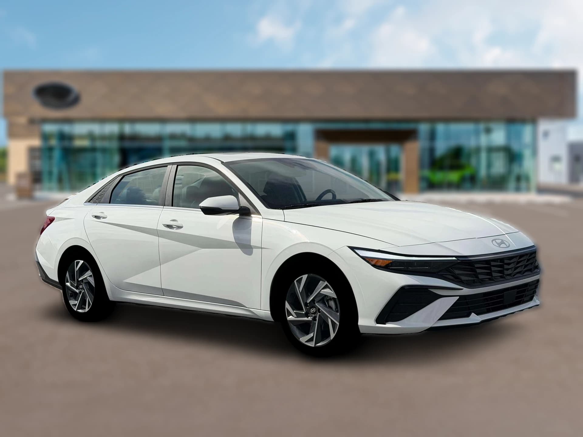Hyundai Elantra Hybrid Limited Sedan 2026 — side view
