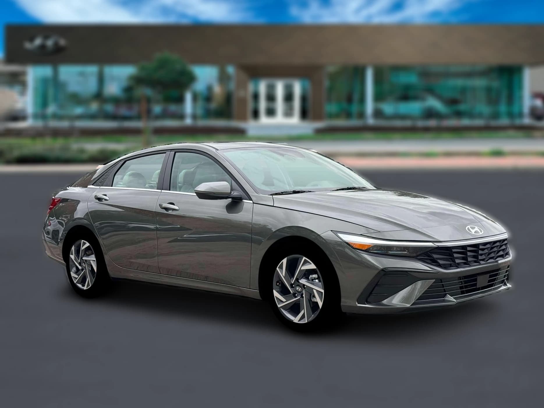 Hyundai Elantra Limited Sedan 2026 — side view