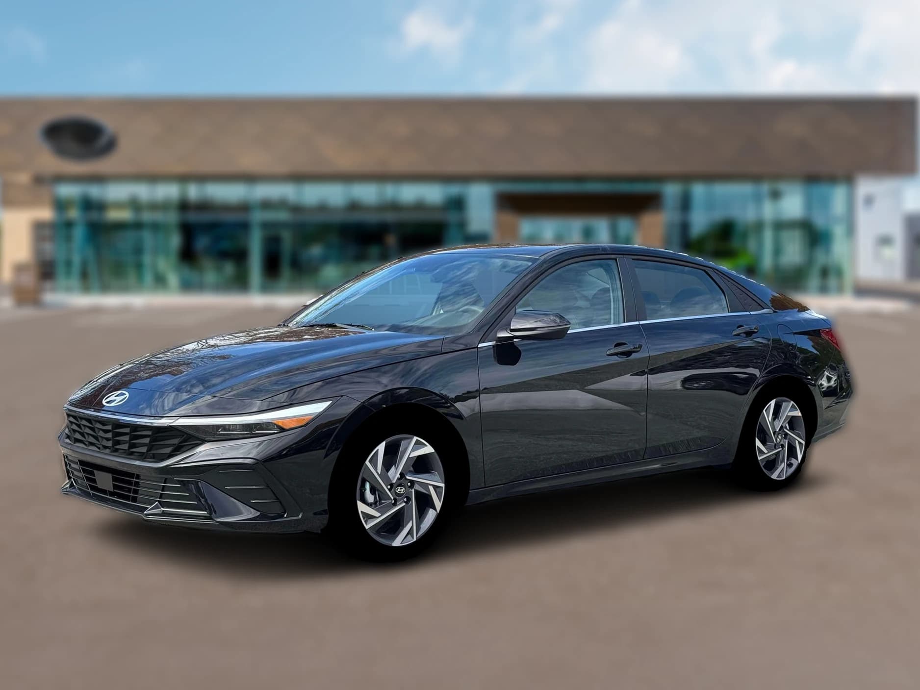 Hyundai Elantra Limited Sedan 2026 — side view