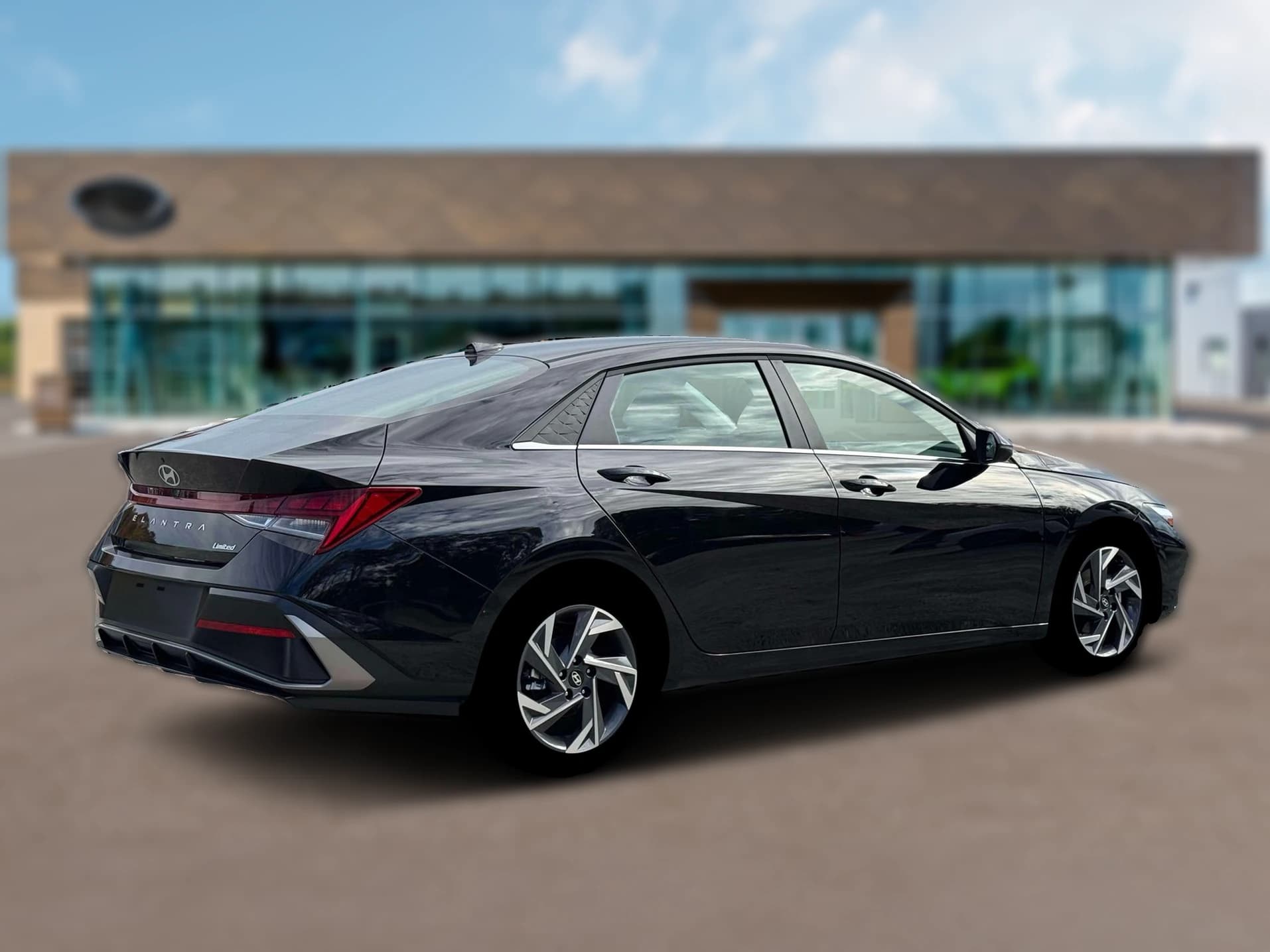 Hyundai Elantra Limited Sedan 2026 — side view