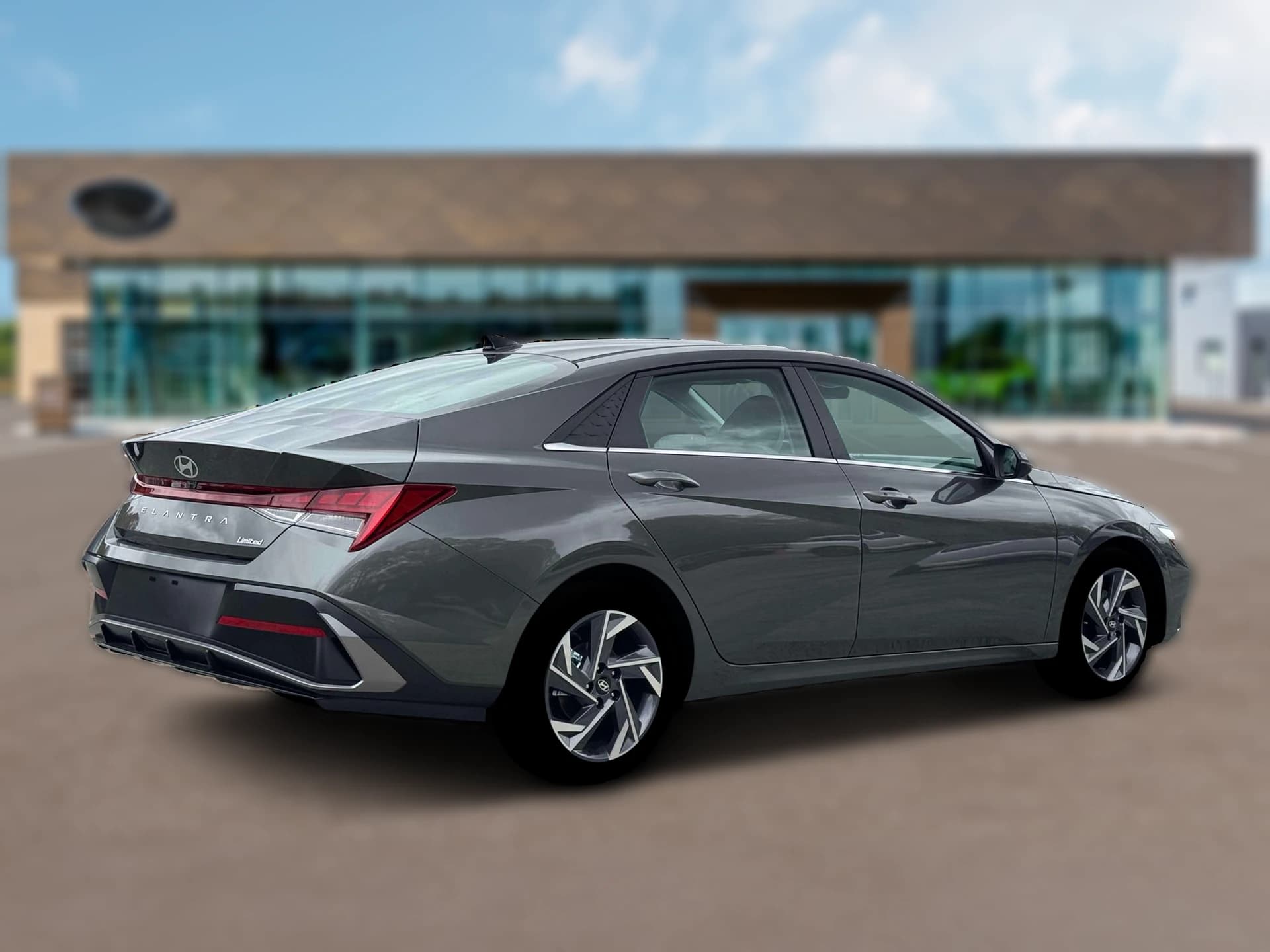 Hyundai Elantra Limited Sedan 2026 — side view