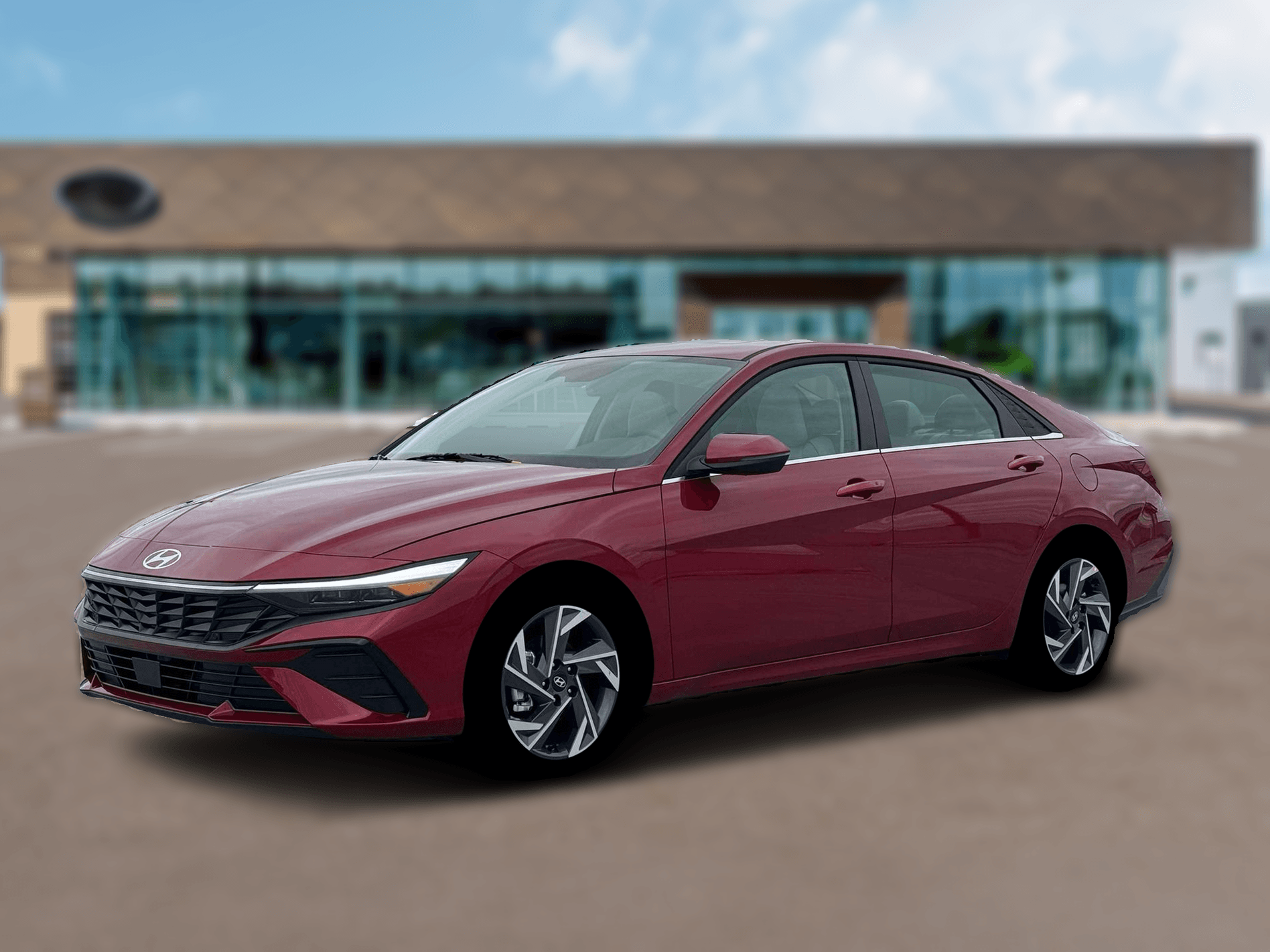 Hyundai Elantra Limited IVT 2026 — side view