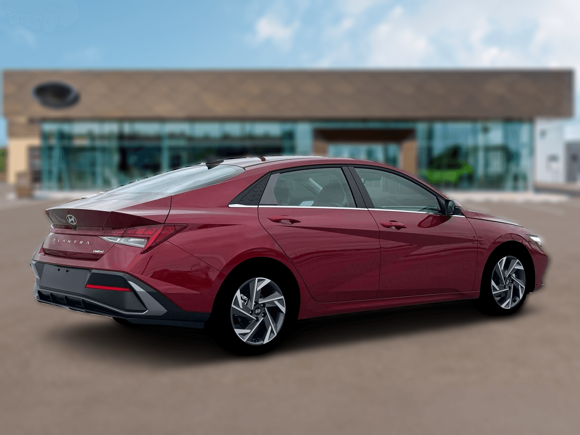 Hyundai Elantra Limited IVT 2026 — side view