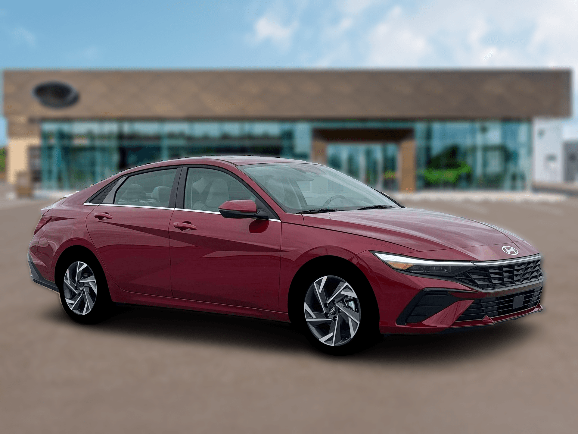 Hyundai Elantra Limited IVT 2026 — side view