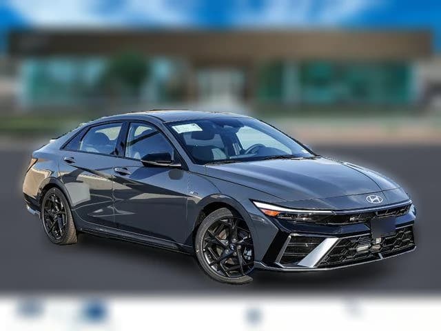 Hyundai Elantra N Line DCT 2026 — side view
