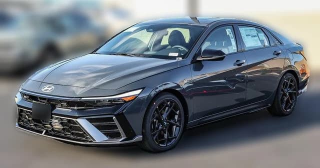 Hyundai Elantra N Line DCT 2026 — side view
