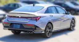 Hyundai Elantra N Line DCT 2025 — side view