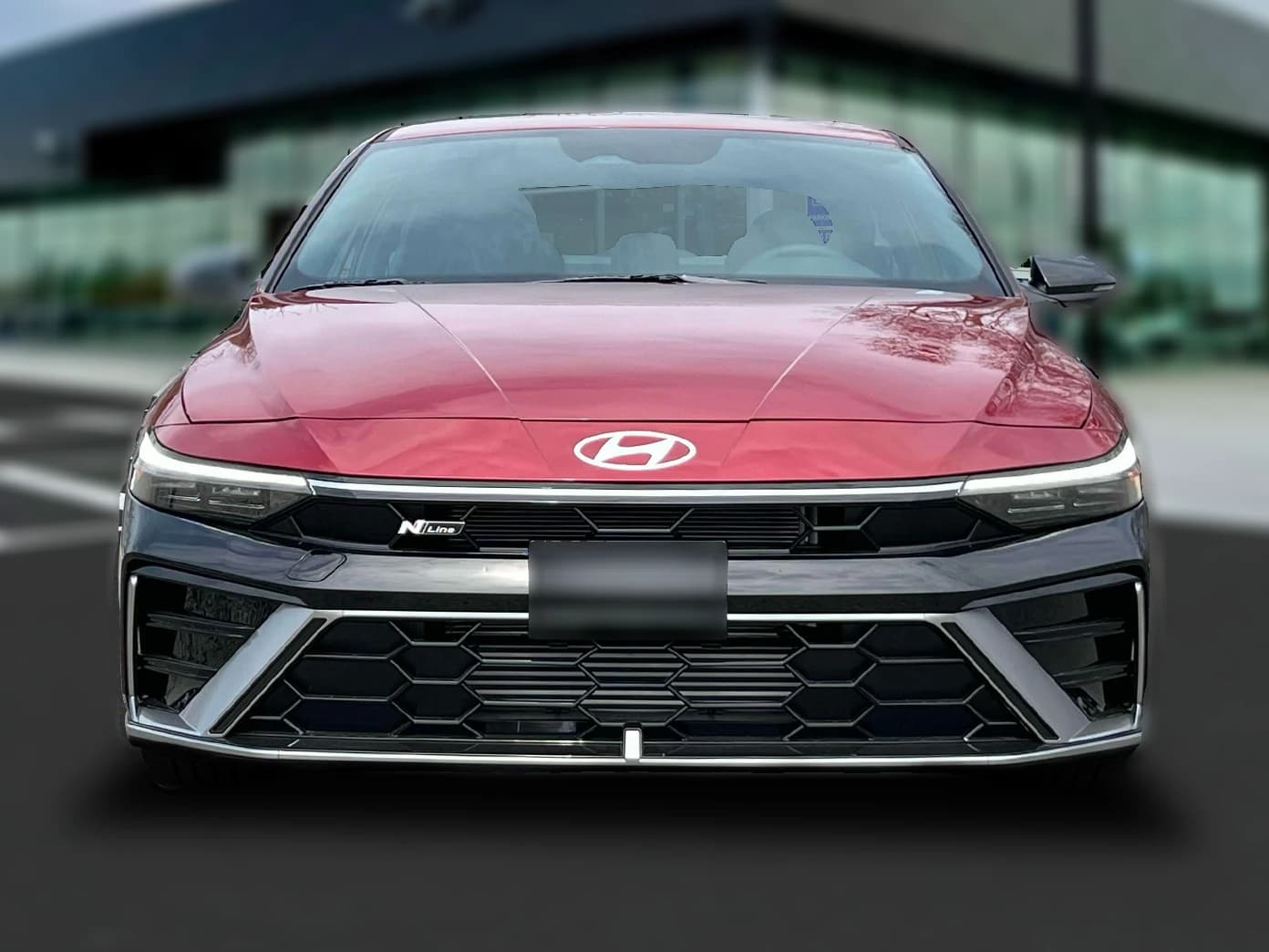 Hyundai Elantra N Line DCT 2025 — side view