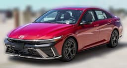 Hyundai Elantra N Line DCT 2026 — side view