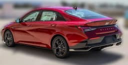 Hyundai Elantra N Line DCT 2026 — side view