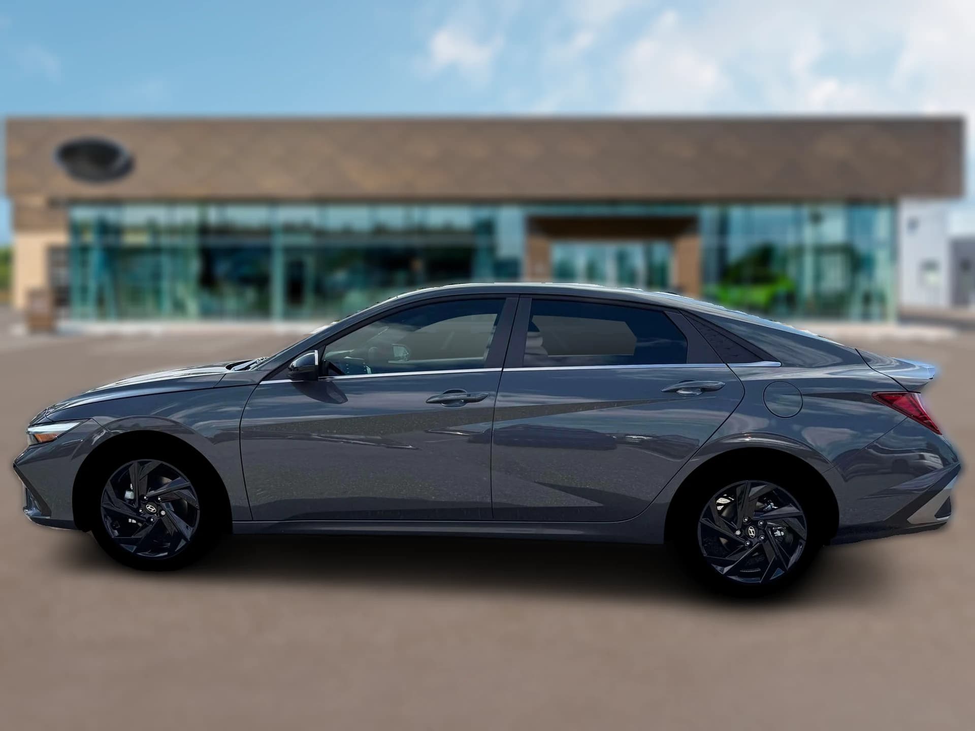 Hyundai Elantra SEL Sport Premium Sedan 2026 — side view