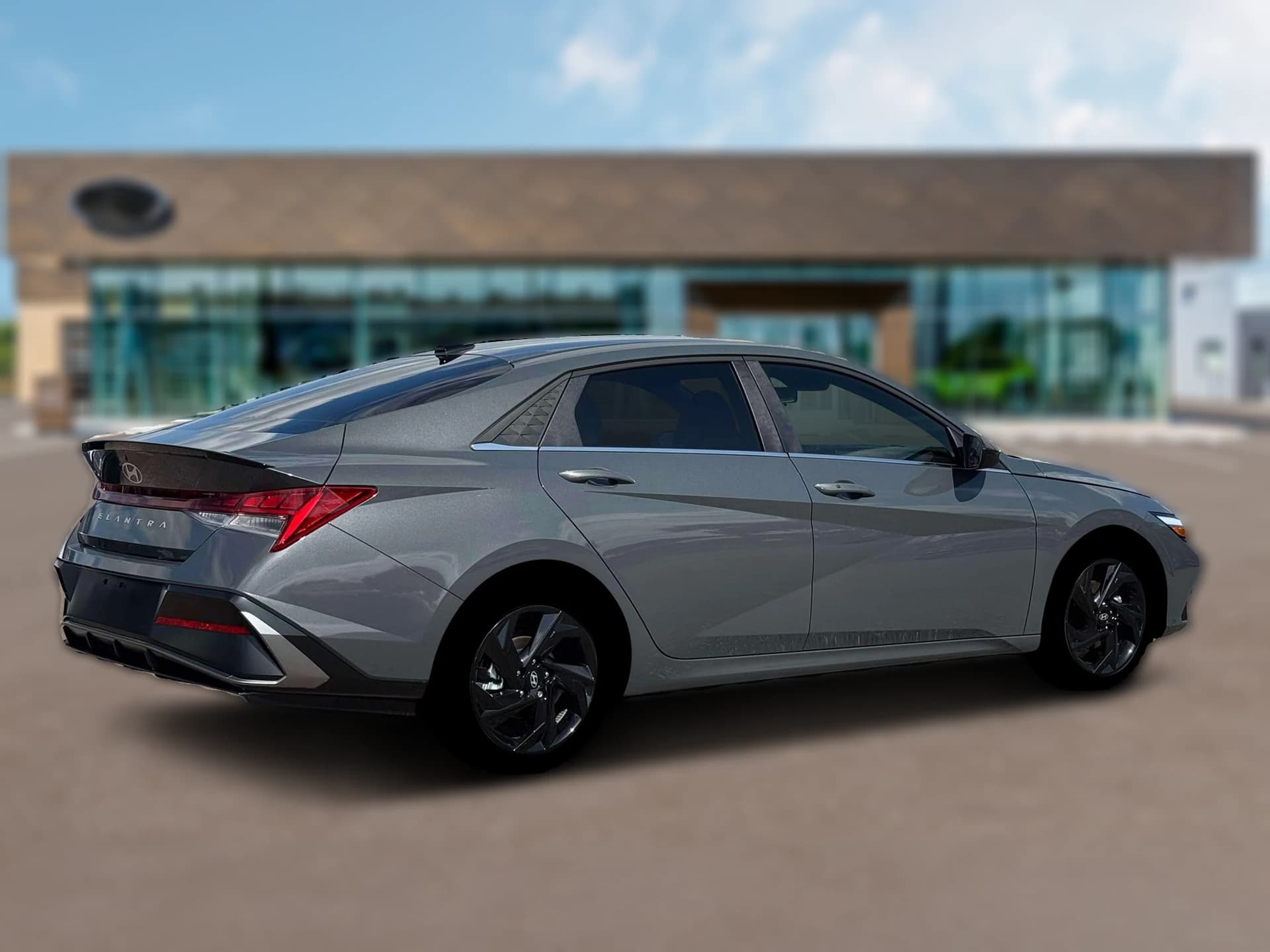 Hyundai Elantra SEL Sport Premium Sedan 2026 — side view
