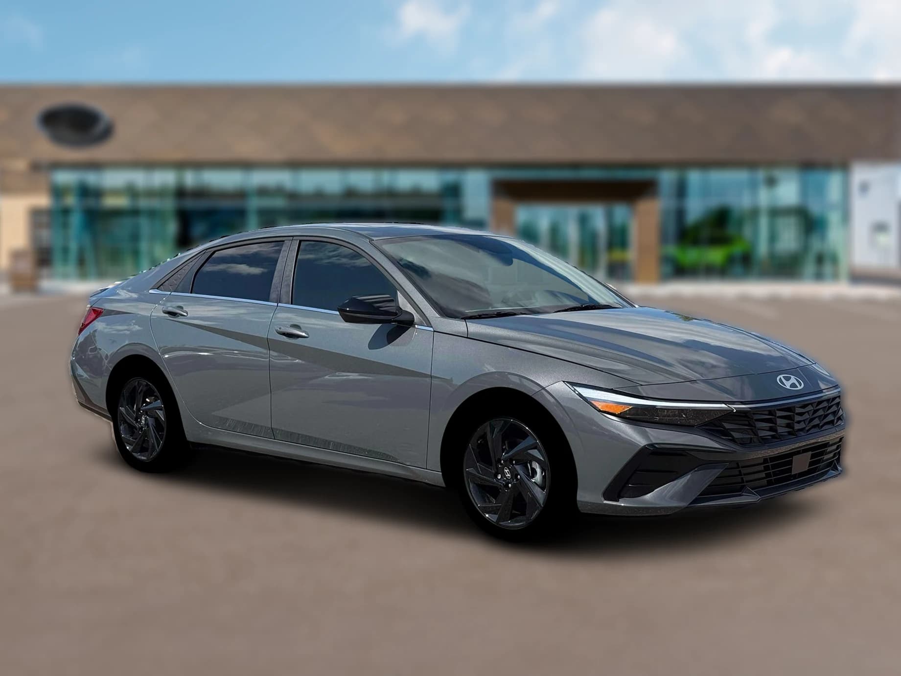 Hyundai Elantra SEL Sport Premium Sedan 2026 — side view