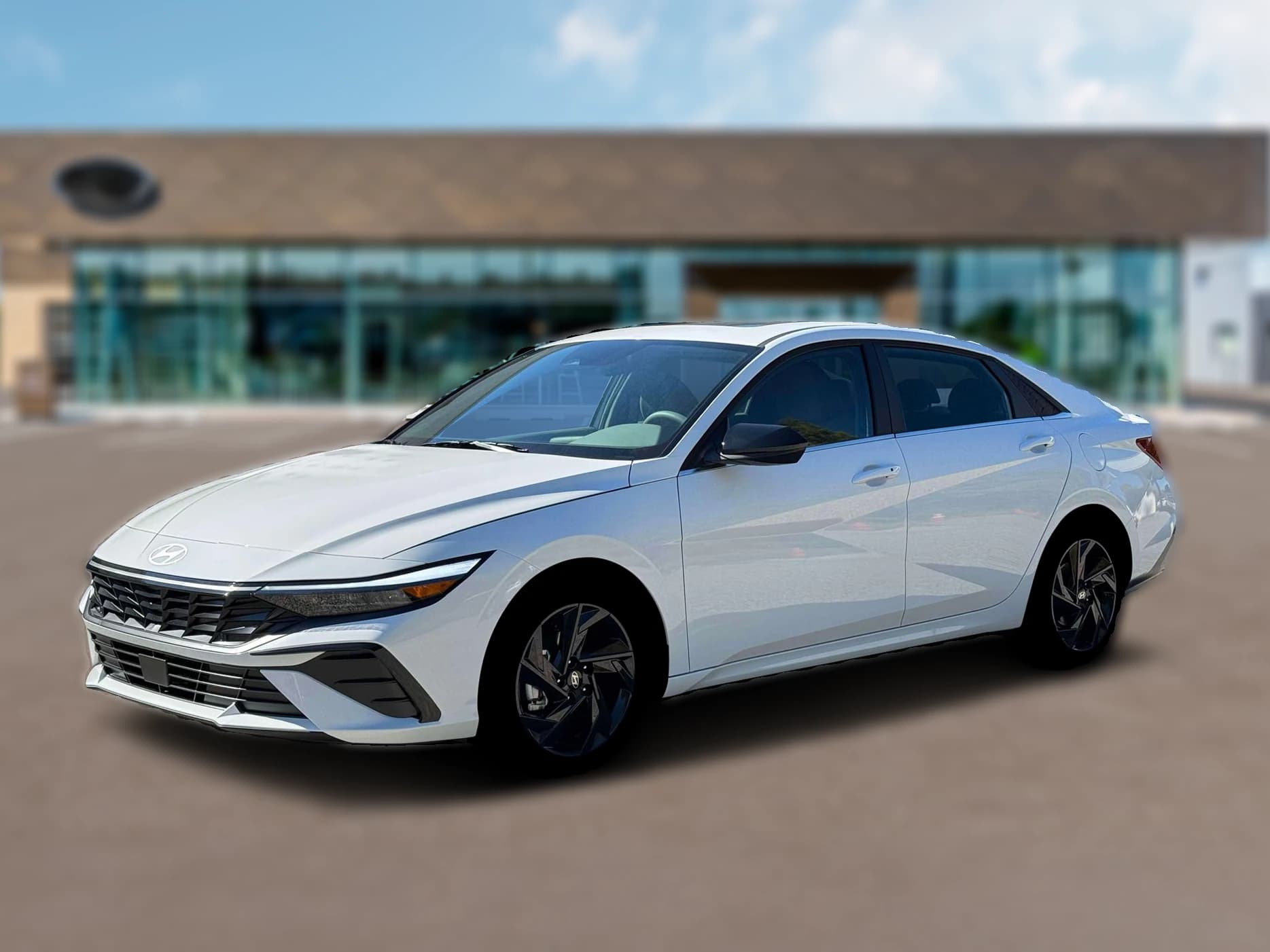 Hyundai Elantra SEL Sport Premium Sedan 2026 — side view