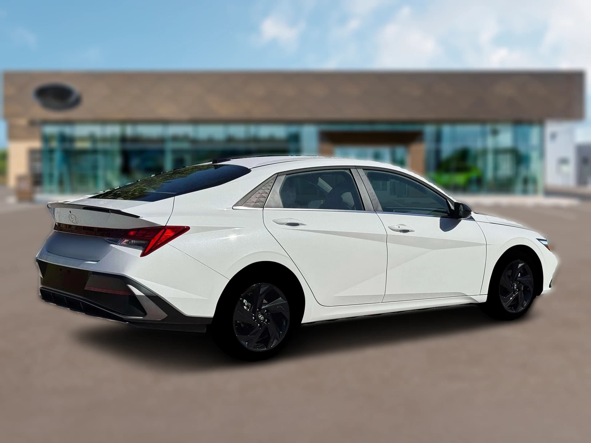Hyundai Elantra SEL Sport Premium Sedan 2026 — side view