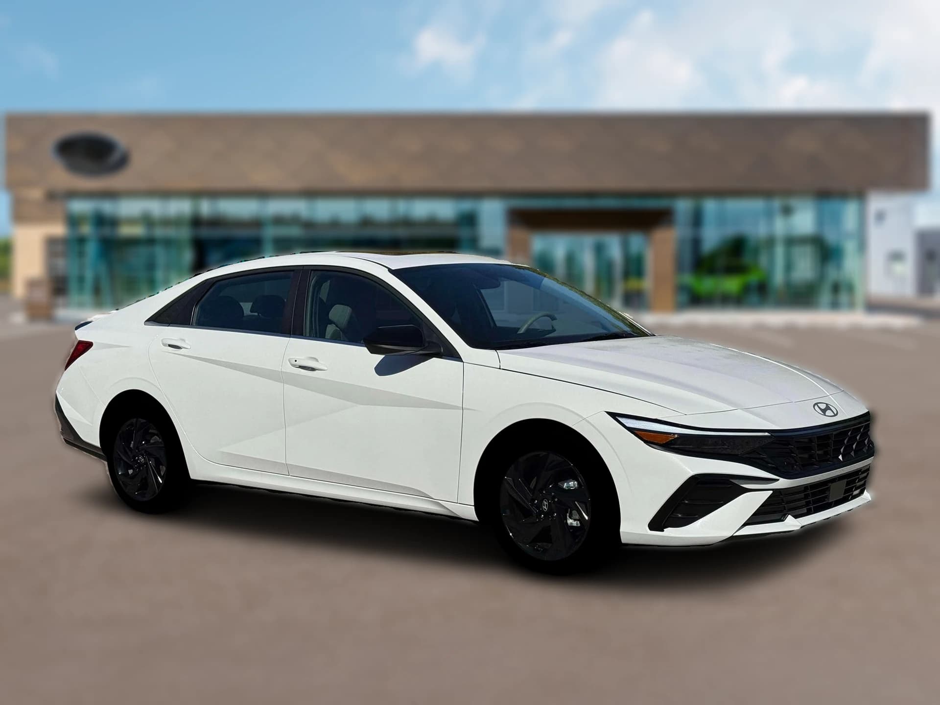 Hyundai Elantra SEL Sport Premium Sedan 2026 — side view
