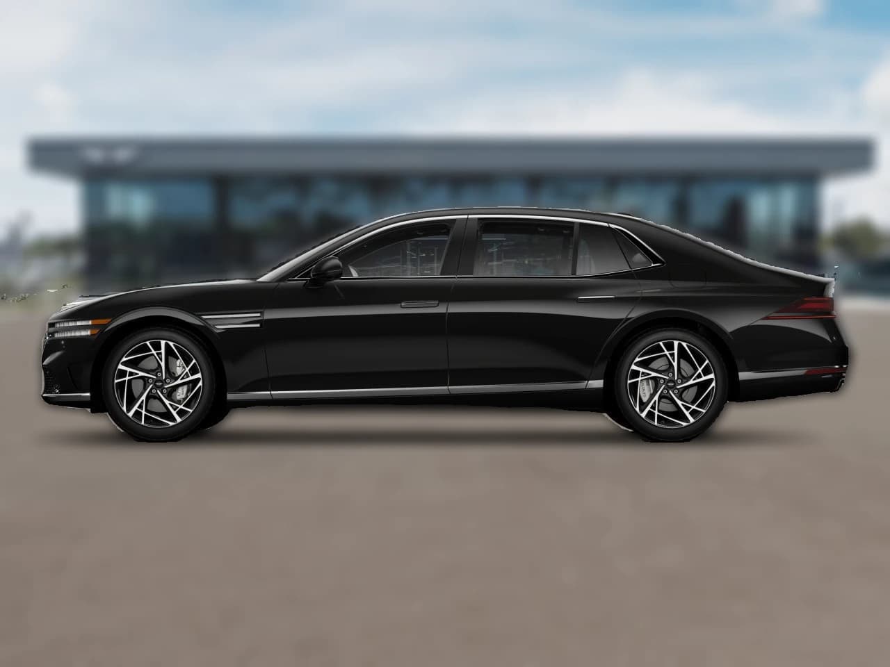 Genesis G90 3.5T AWD 2026 — side view
