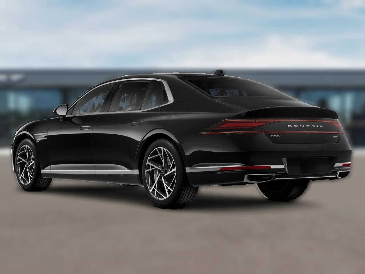 Genesis G90 3.5T AWD 2026 — side view