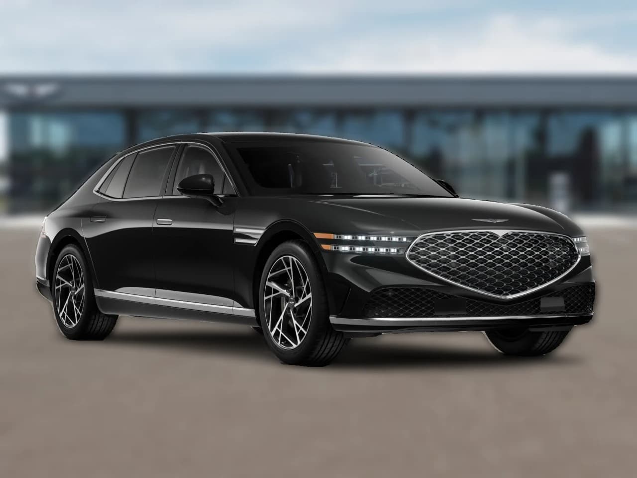 Genesis G90 3.5T AWD 2026 — side view