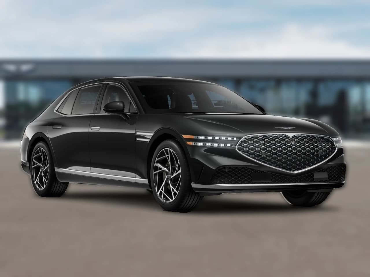 Genesis G90 3.5T AWD 2026 — side view
