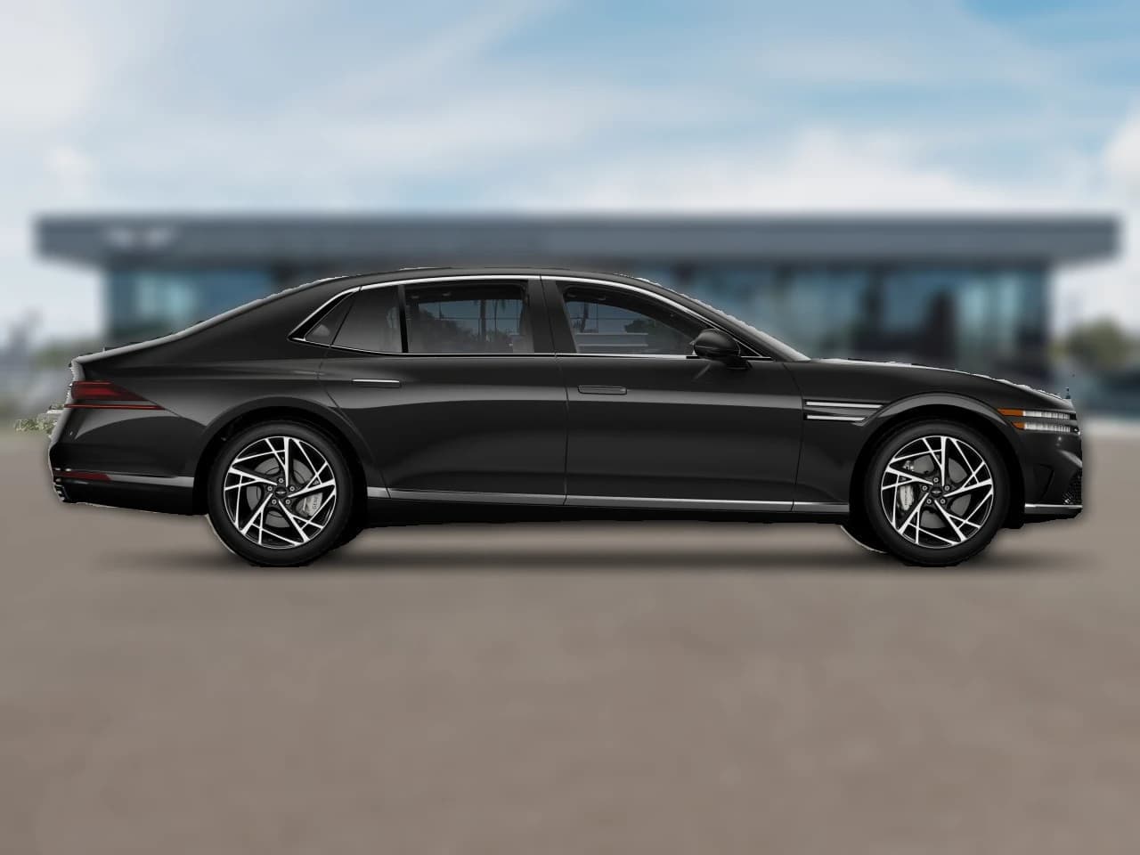 Genesis G90 3.5T AWD 2026 — side view