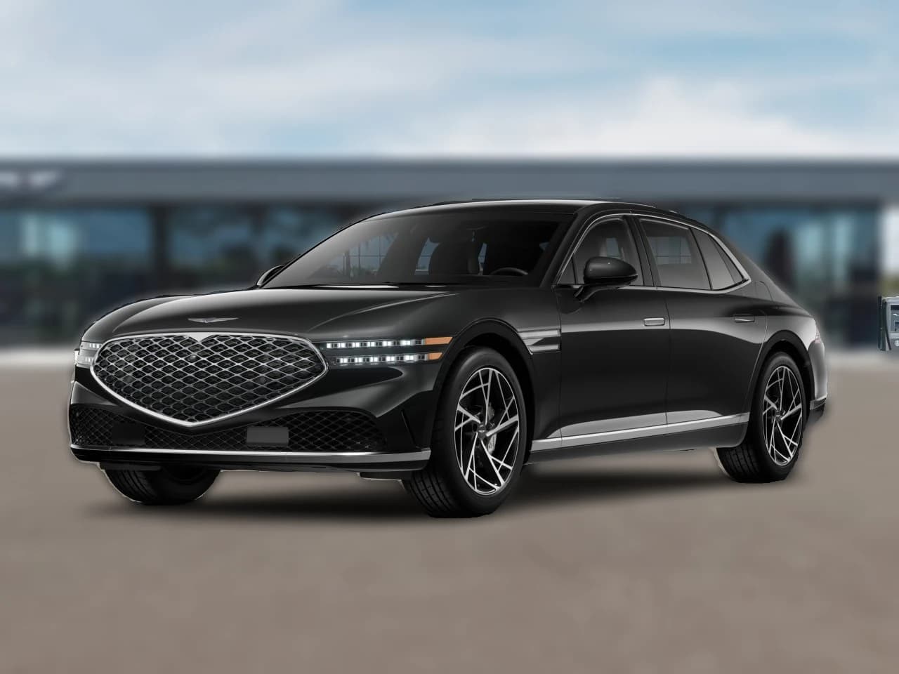 Genesis G90 3.5T AWD 2026 — side view