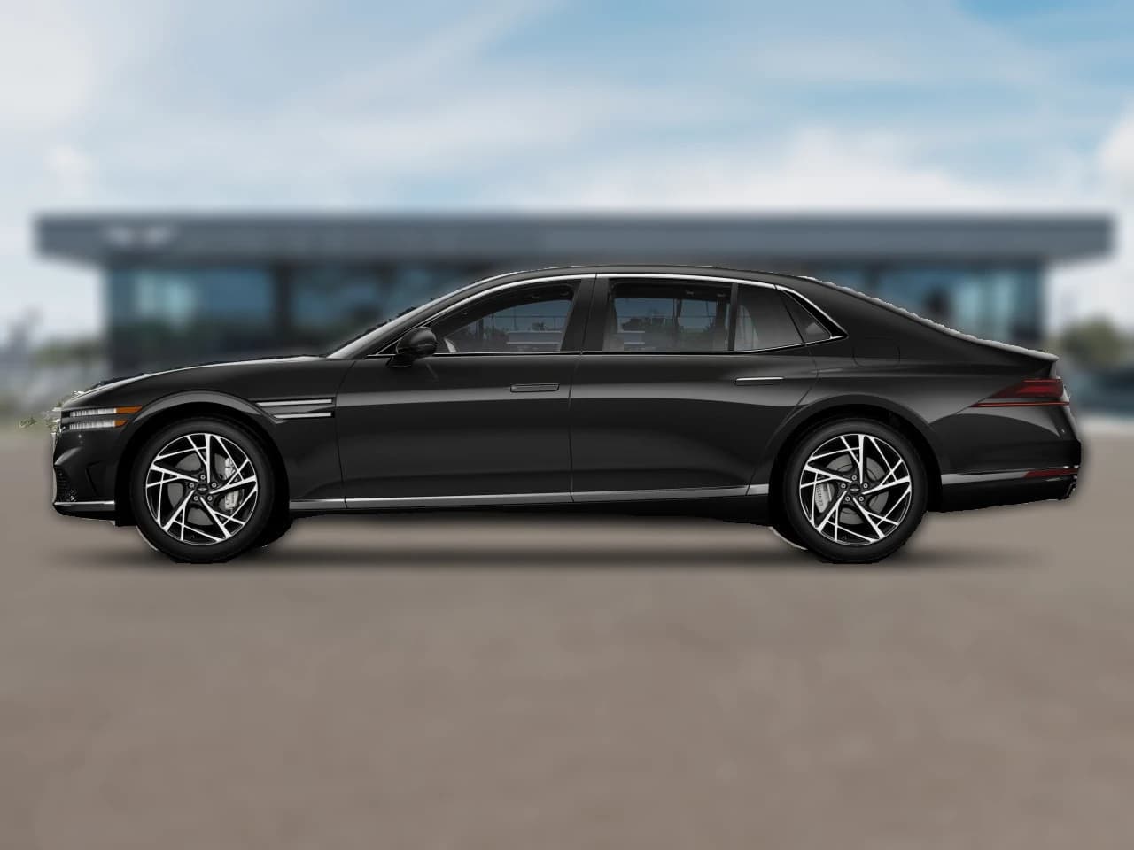 Genesis G90 3.5T AWD 2026 — side view