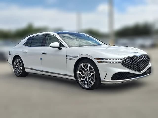 Genesis G90 3.5T e-SC AWD 2026 — side view