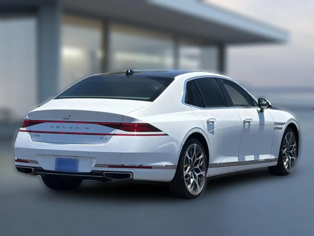 Genesis G90 3.5T e-SC AWD 2026 — side view