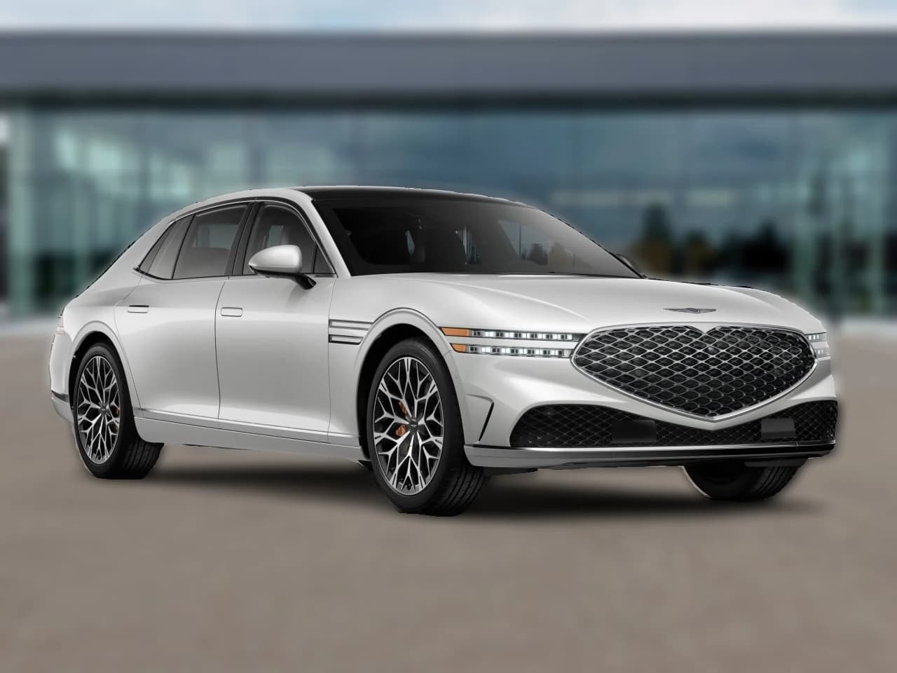Genesis G90 3.5T e-SC AWD 2026 — side view