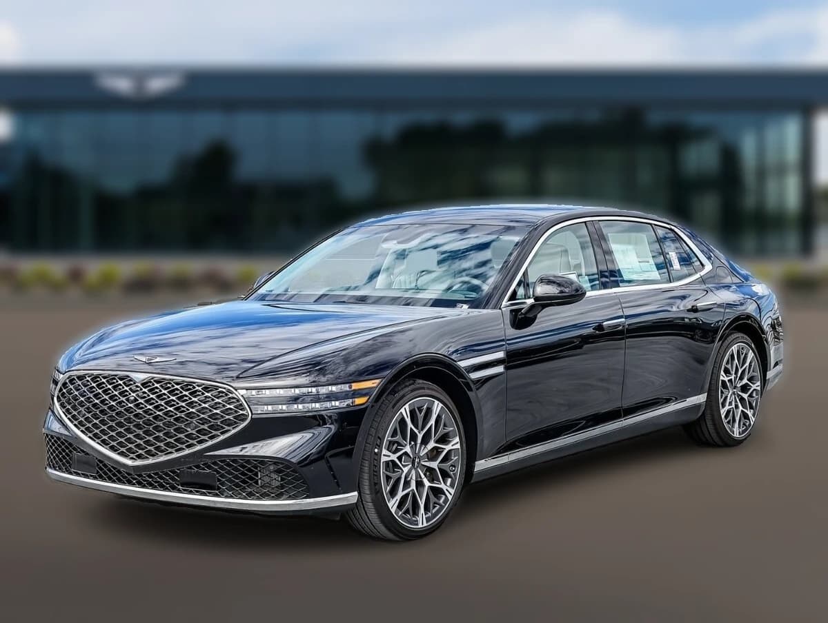 Genesis G90 3.5T e-SC AWD 2026 — side view