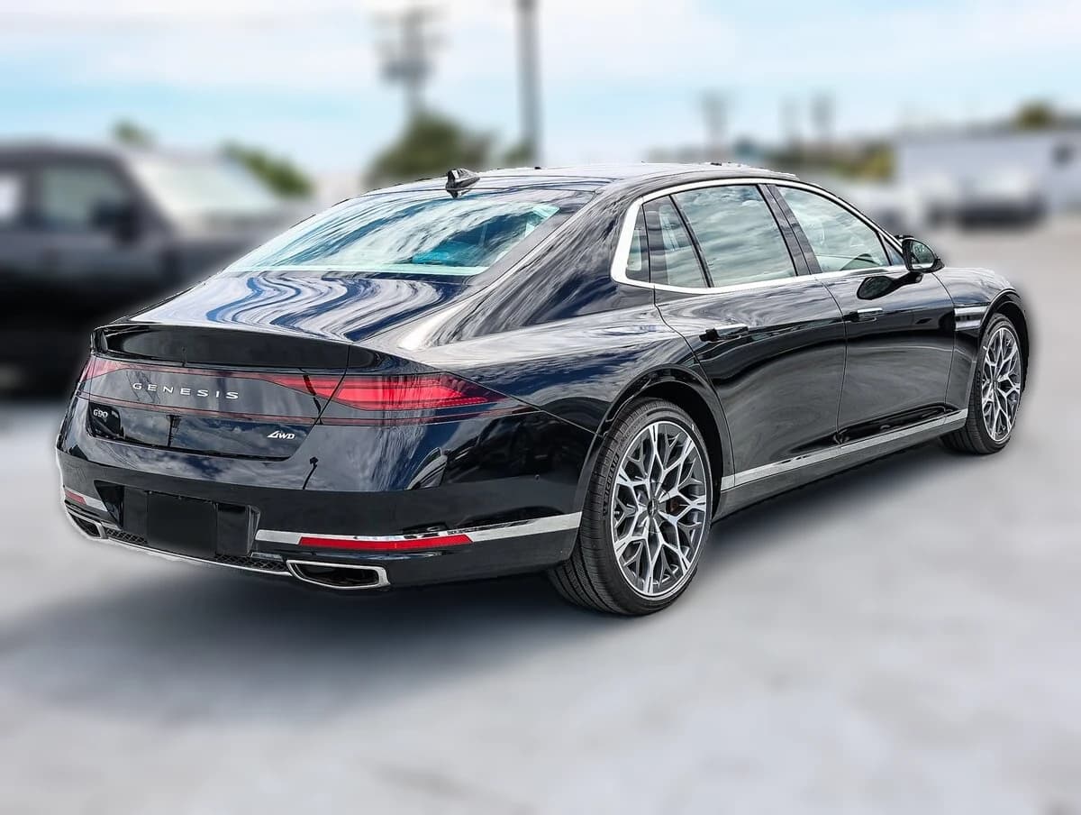 Genesis G90 3.5T e-SC AWD 2026 — side view