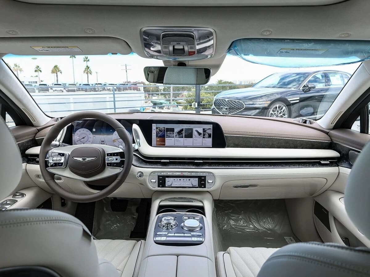 Genesis G90 3.5T e-SC AWD 2026 — side view